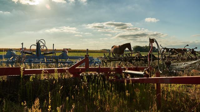 Ferme de la Martinière - Engins agricoles