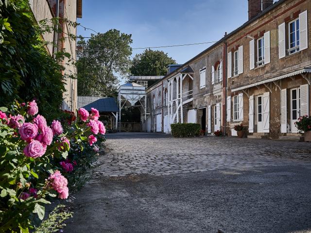 Ferme de la Martinière - cour et corps de ferme