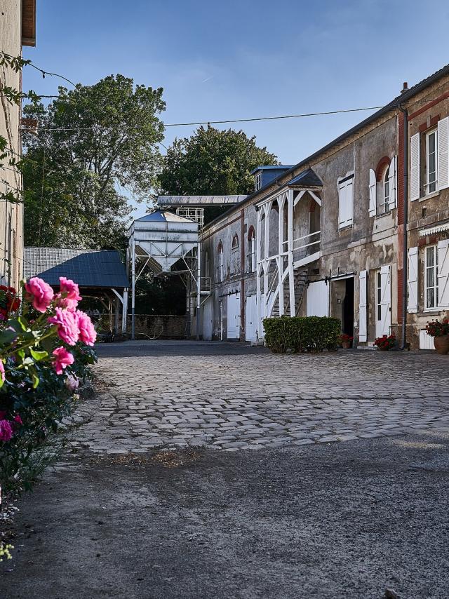 Ferme de la Martinière - cour et corps de ferme