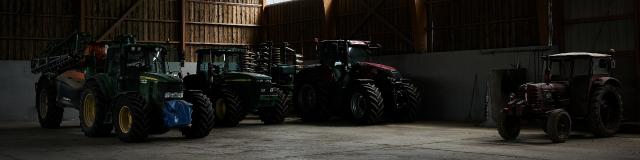 Ferme Du Trou Salé - tracteurs