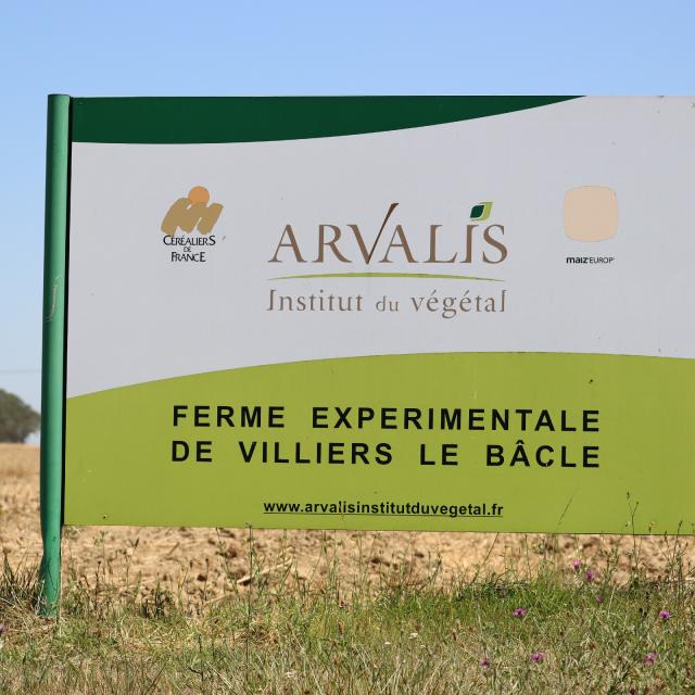 Arvalis - Institut du végétal - panneau