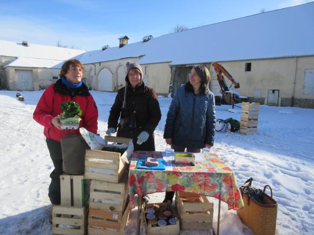 AMAP Jardins de Cérès sous la neige - Produits locaux