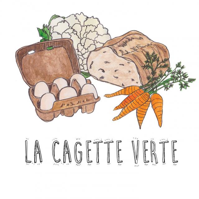 La Cagette Verte - Logo