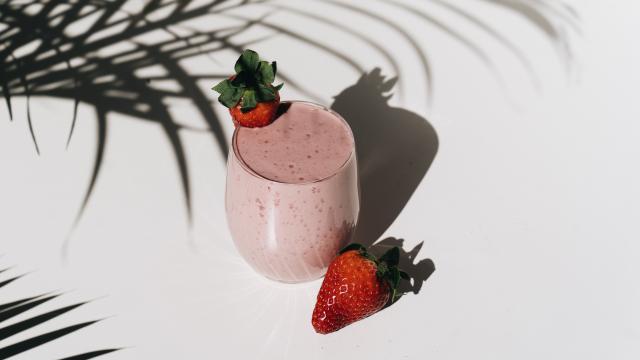 Mousse de fraise